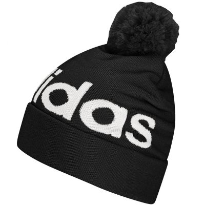 Шапка POMPOM BEANIE BLACK/WHITE